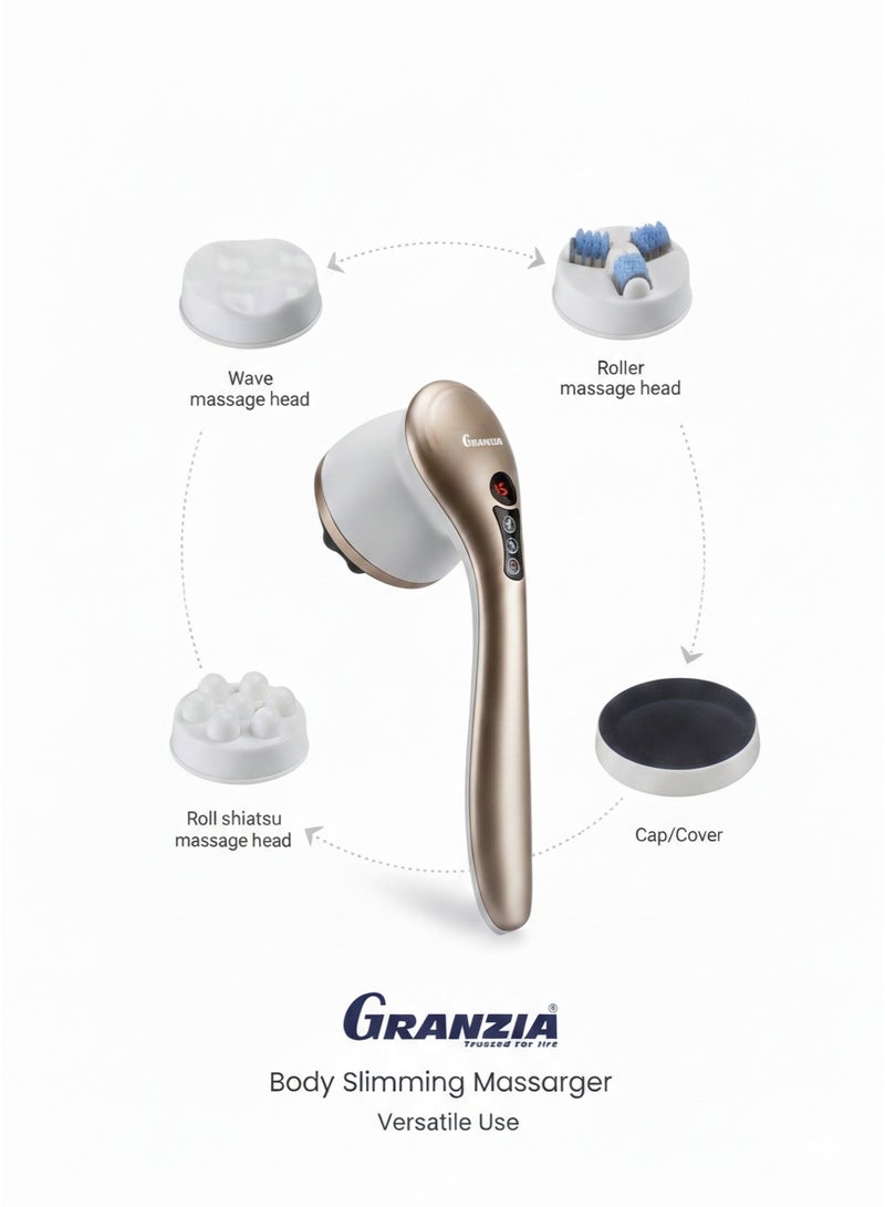 Granzia The Granzia Head Massager is a daily stress reliever, slimming device with 6 depth levels, infrared technology, and is rechargeable for home and massage center use. - Image 4
